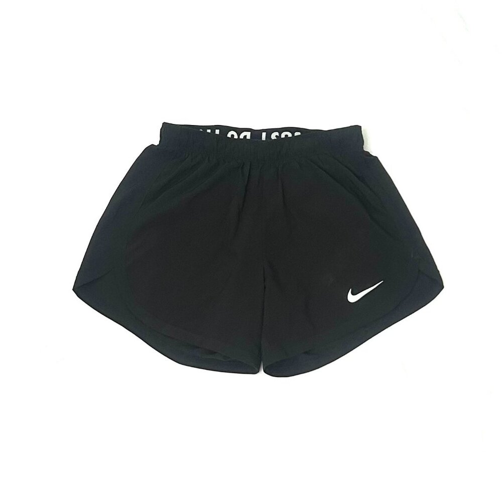 black nike dri-fit mini shorts